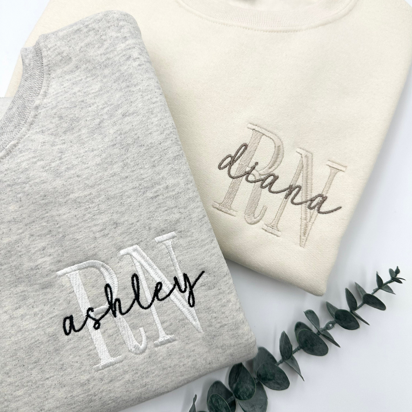 Embroidered Sweatshirt , Gift for Grad , New Nurse Gift , Nursing School Shirt