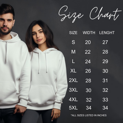Custom Embroidered Roman Numeral Hoodie - Personalized Gift Couples Date Initial on Sleeve